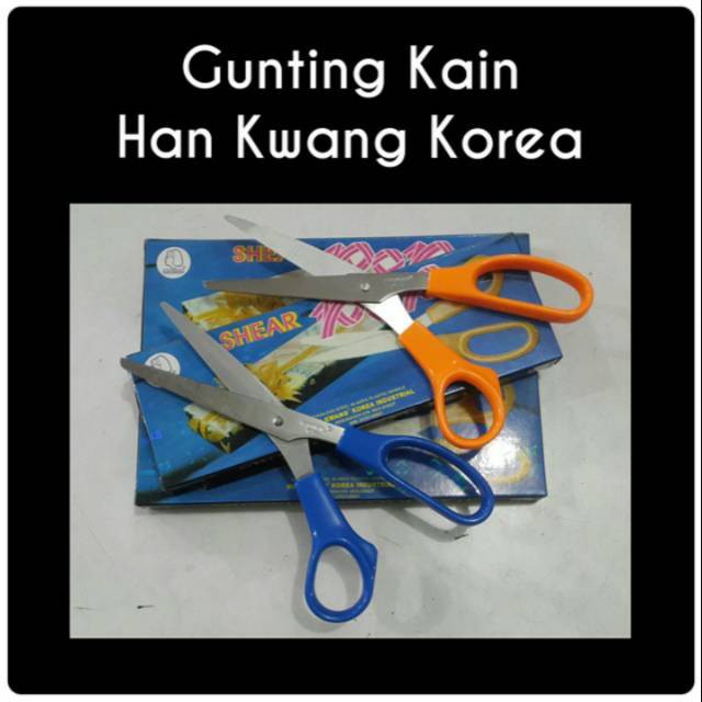 

Hello - 1 PC Gunting Kain / Shear Pop / Han Kwang Gunting Jahit ORIGINAL 100% PALING MURAH CEK AJA