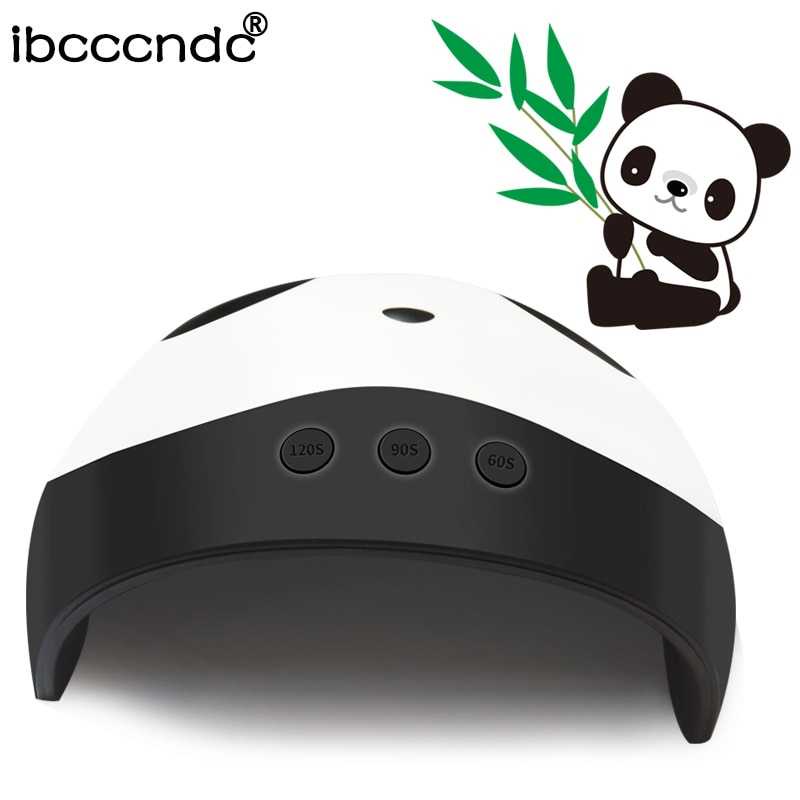 GROSIR_IJ -Ladymisty Pengering Kutek Kuku UV LED Panda Design 36W