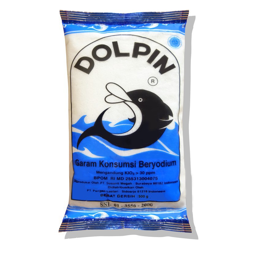 

Dolpin Dolphin Garam 500Gr