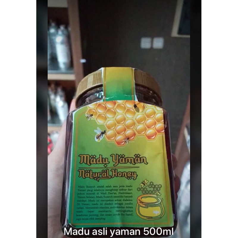 

madu yaman asli / natural honey 500 mL