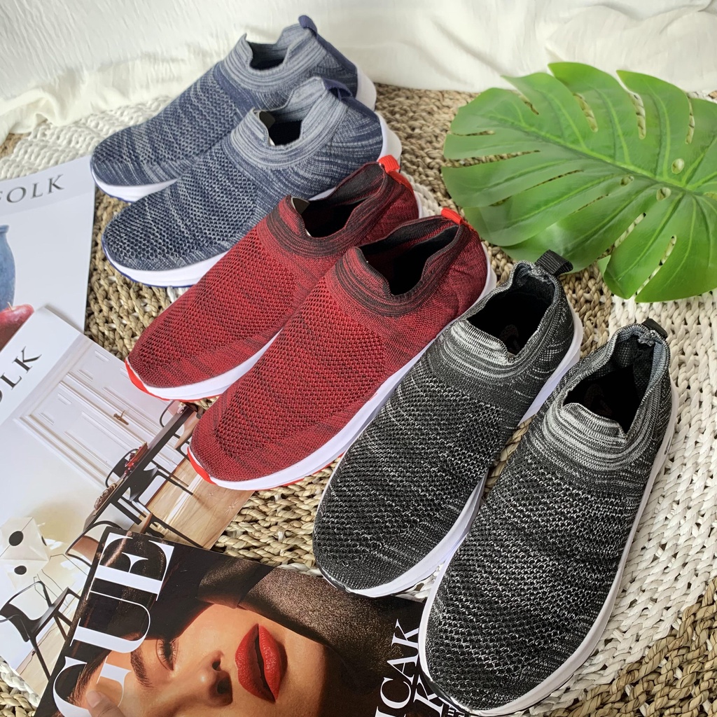 sepatu rajut SHOFIA 1 wanita cewek wanita kaos kaki melar sport olahraga termurah terlaris terbaru SEPATU SVEKES SEPATU SNEAKERS ORIGINAL IMPORT SEPATU RAJUT/ SOCK SHOES SEPATU WANITAV Sepatu Rajut Kelsey / Sepatu Rajut Slip On Wanita