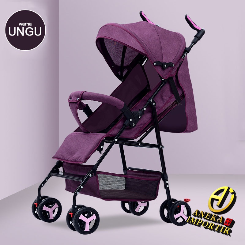 Stroller Baby [Tipe B] Kereta Dorong Bayi Anak Kecil Stroler Lipat-1