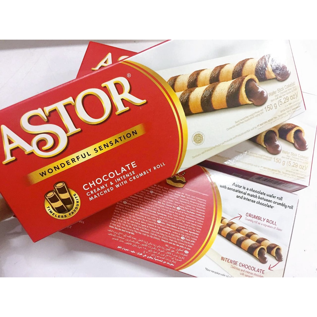 ASTOR Double Coklat Wonderful Sensation 150 gr