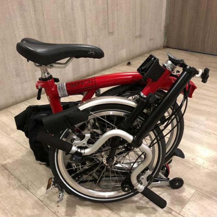 BROMPTON M6R Red dan upgrades