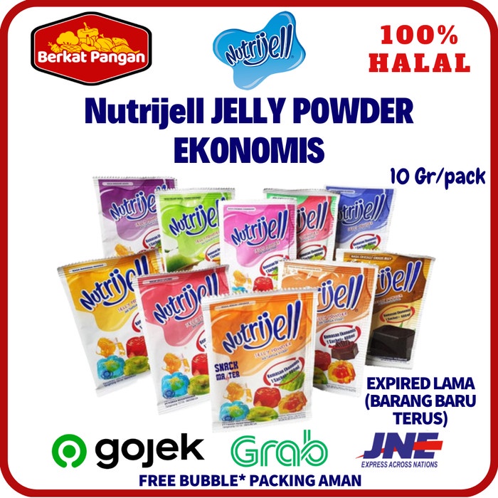 NUTRIJELL Ekonomis Jelly Powder Pudding rasa buah - NUTRIJEL EKO 10gr