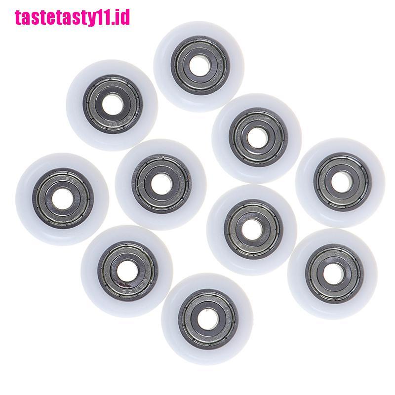 2 / 5 / 10pcs Roda roller Pintu Geser Pengganti Bahan Plastik Untuk shower