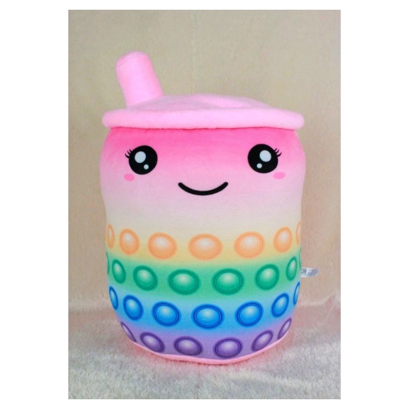 Boneka Bantal Boba POP IT : PINK
