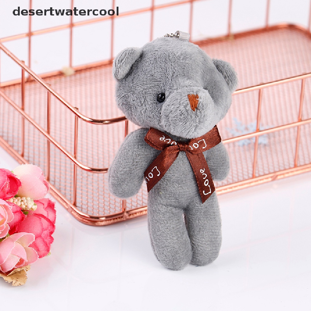 Deid Gantungan Kunci Bentuk Boneka plush Beruang Mini