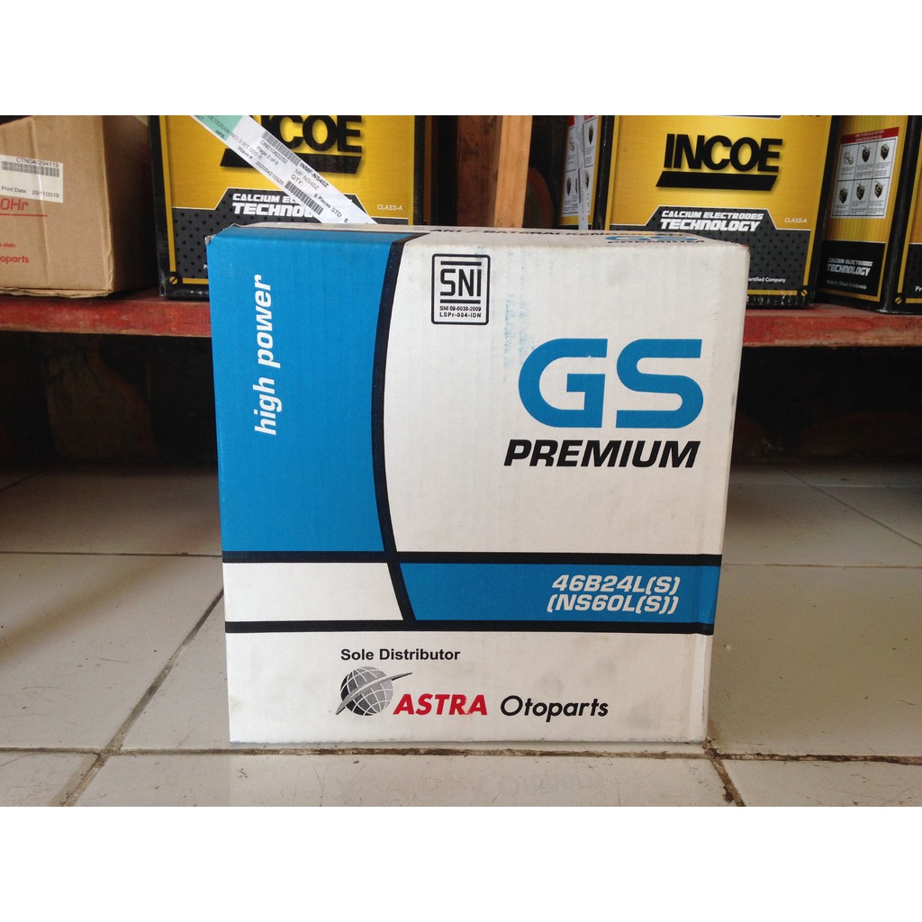 ACCU/AKI GS ASTRA PREMIUM NS60L(S)