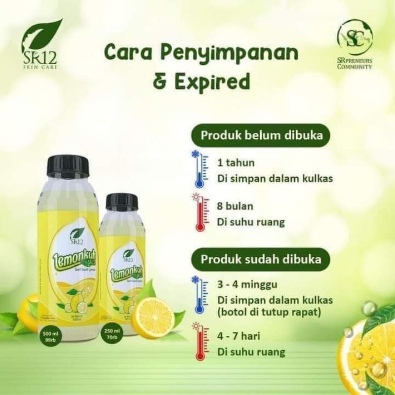 

sari buah lemon SR12