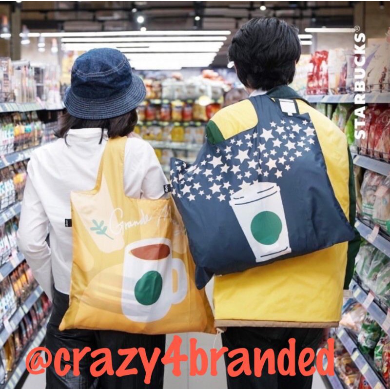 Starbucks × LOQI Foldable Shopper Bag / Ecobag
