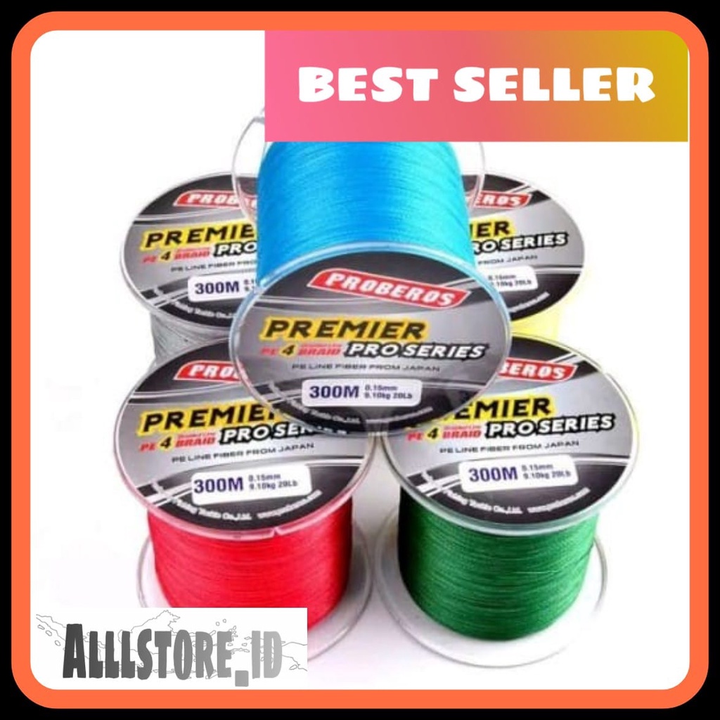senar pe 300 meter kuat murah senar pe kuning senar pe biru senar pe hijau senar pancing senar pancing anti kriting