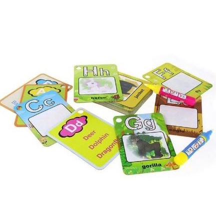 

Water Color Card / Kartu Mewarnai