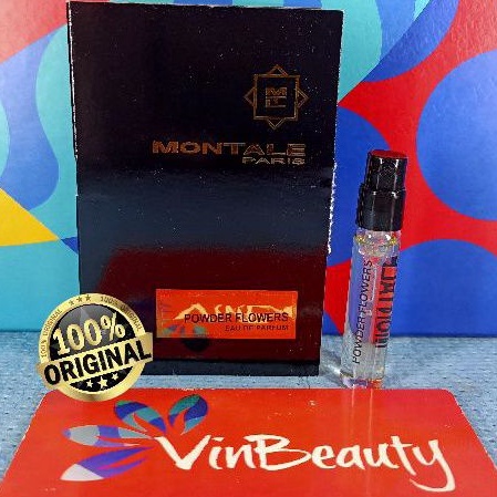 Vial Parfum OriginaL Montale Powder Flowers EDP 2 ml For Unisex Murah