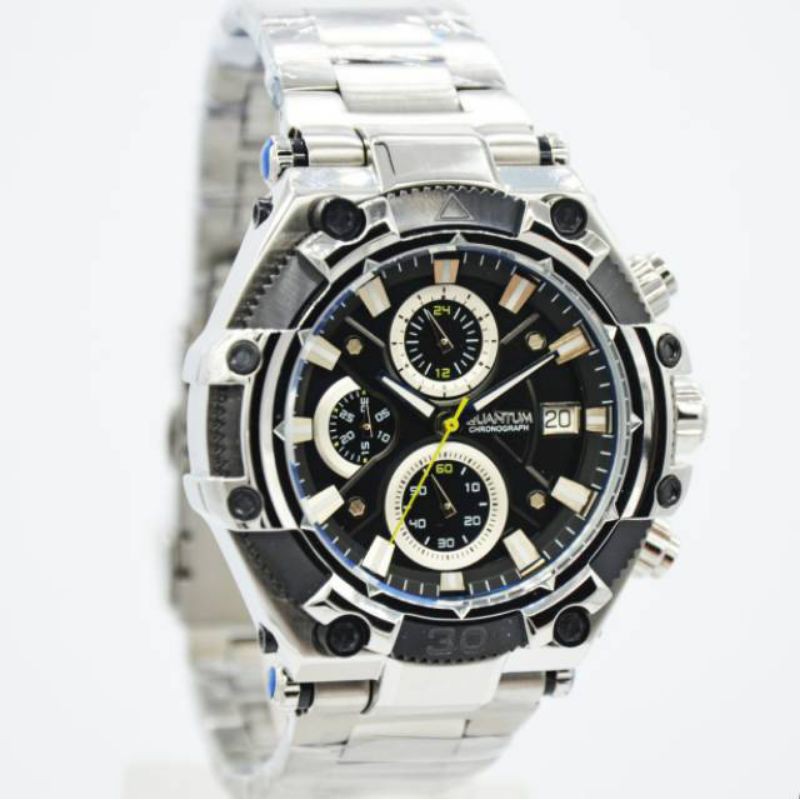 Original 100% QUANTUM HNG715.350 -JAM TANGAN PRIA ANALOG CHRONOGRAPH QUANTUM HNG715.350 -TAHAN AIR