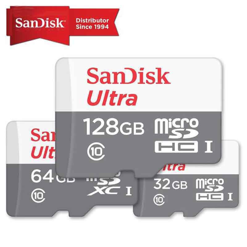 SANDISK transcend SD Card TF 64GB 128GB Class 10