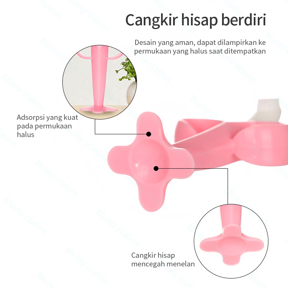 Mumystation Banana teether bayi gigitan bayi bahan silikon