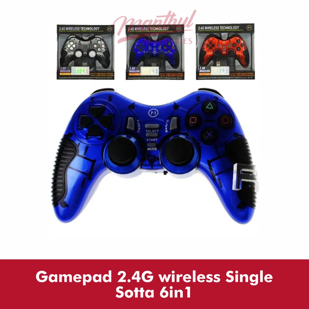 Gamepad 2.4G wireless Single Sotta 6in1