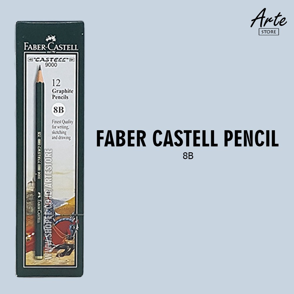 Pensil Faber Castell 8B