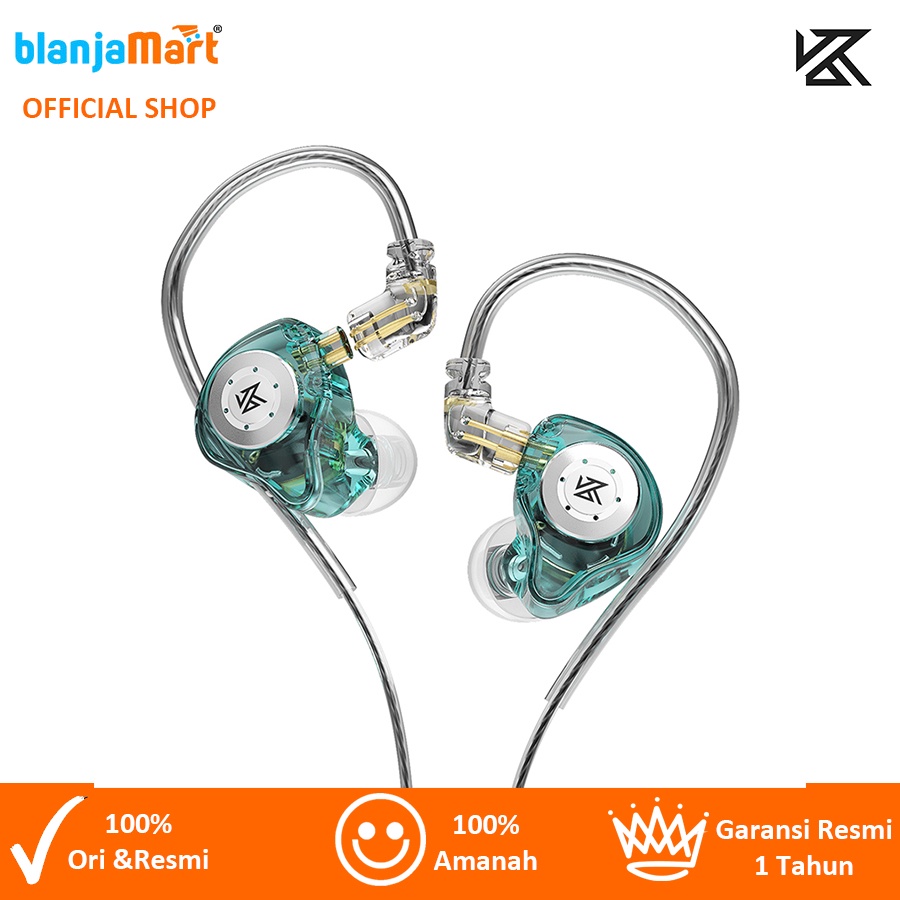 KZ EDX Pro BassHead In Ear Earphone with MIC - GARANSI RESMI-1