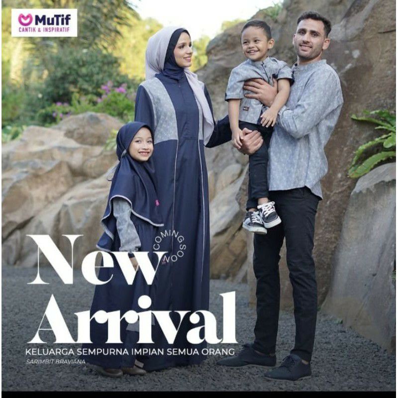 SARIMBIT BRAVIANA NAVY BY MUTIF