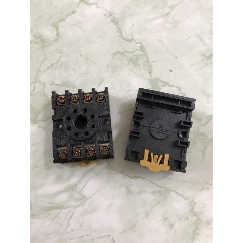 Soket Relay 8 pin Bulat / Soket Rilay Mk2p