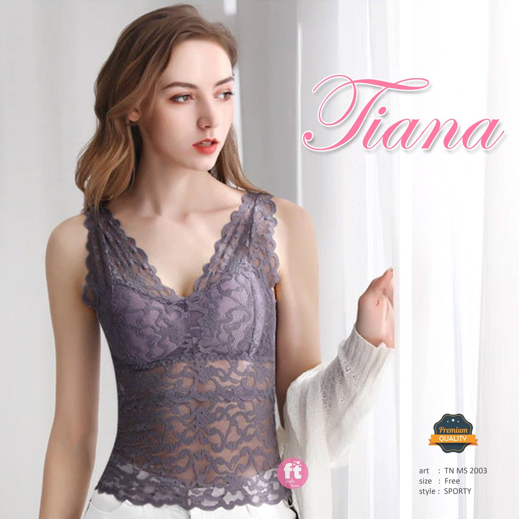 TIANA | Bra Seamless Busa Lepas / BRALETTE RENDA / art TN MS 2003