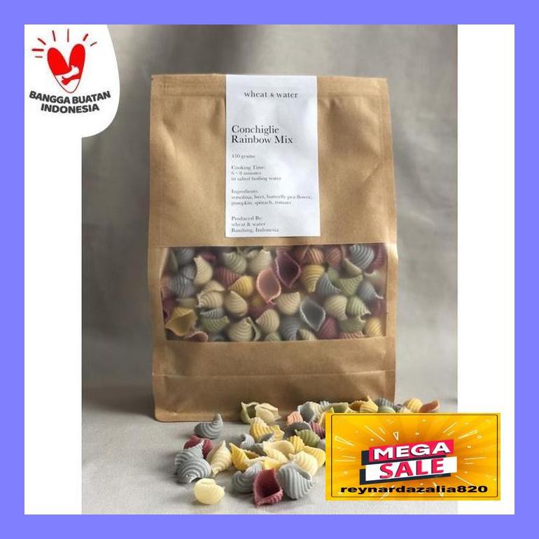 

Ry5Gils Conchiglie Rainbow 450 Grams (Wheat & Water) Flseyr
