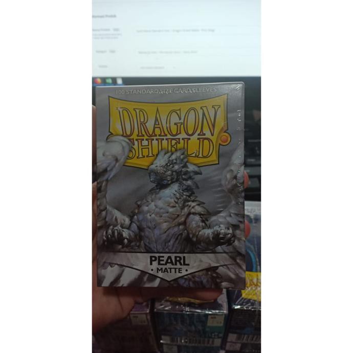 Silahkan Order] Card Sleeve Standard Size | Dragon Shield Matte -Pearl (Mtg)
