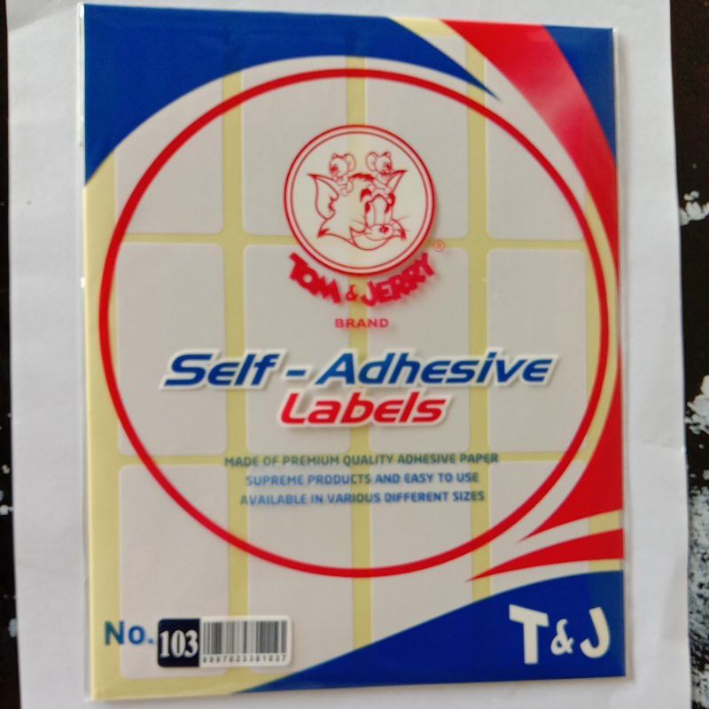 

Label self adhesive TOM&JERRY 103 uk 32 x 64 mm