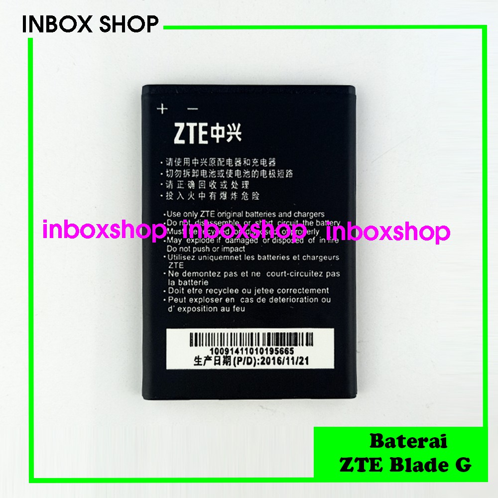Baterai Handphone Zte Gojek V815w Zte V815w Blade G Original 100 Battery Batre Batrai Hp Shopee Indonesia