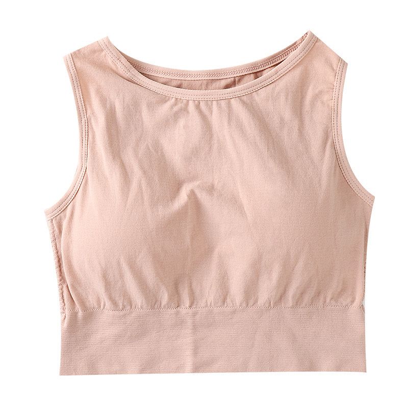 [ LINGERIE MASTER ] - (B-7) Bra Sport Wanita Dengan Tali Strap Dan Bahan Tipis Bergaya Lingerie Sporty Import High Quality-B-7 Pink Muda