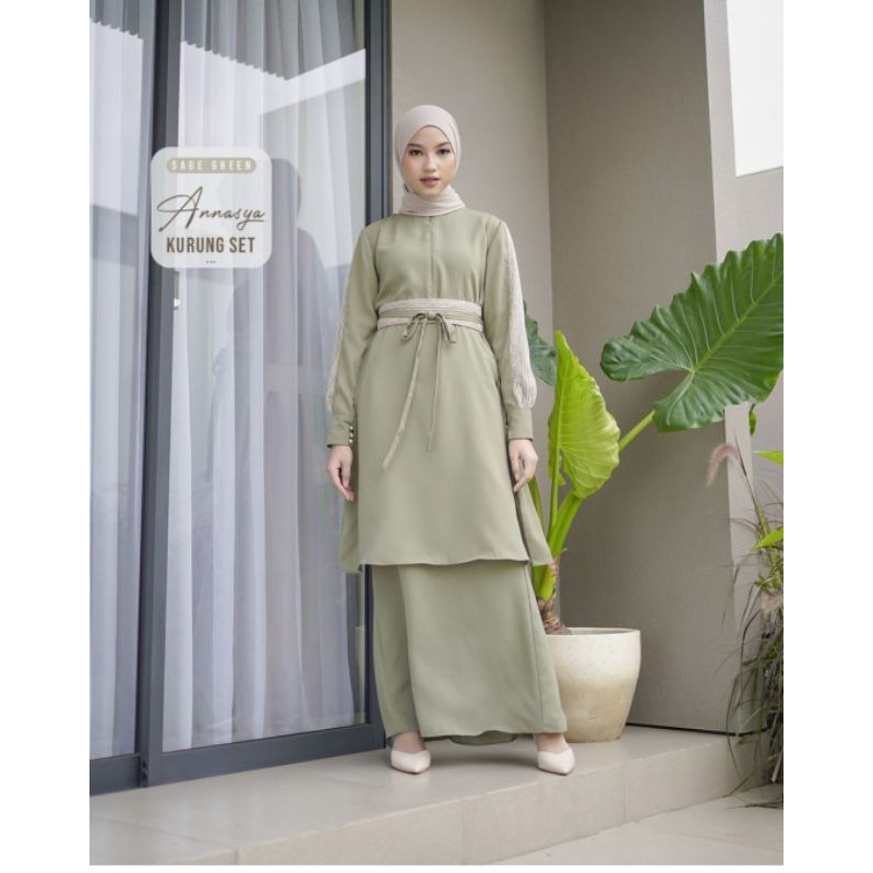 Annasya kurung set gamaleea