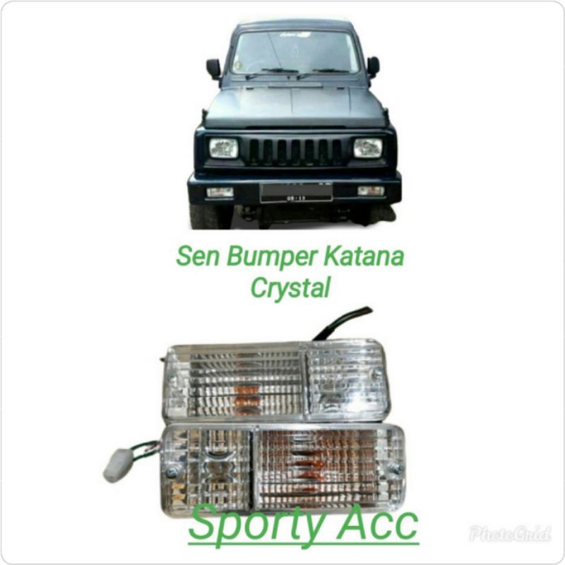 Lampu Sen Bumper Katana Mica Kristal