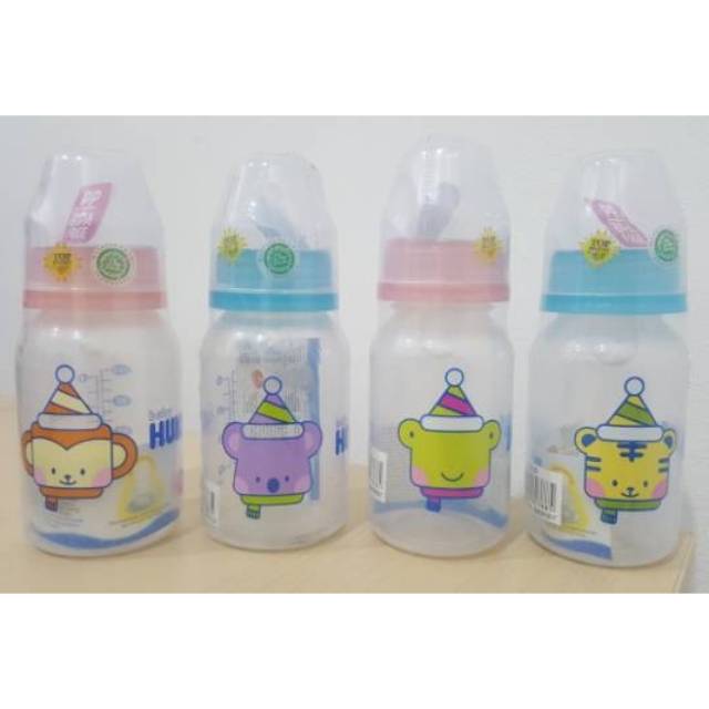 Botol bayi baby Huki PP SP SO 120ml dot gepeng bpa free #330 spongebob