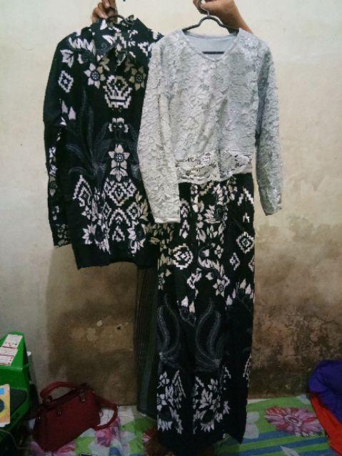 Tasyananu_batik Ipnu-ippnu Couple Gamis Brokat 2564 / Mahardani Couple