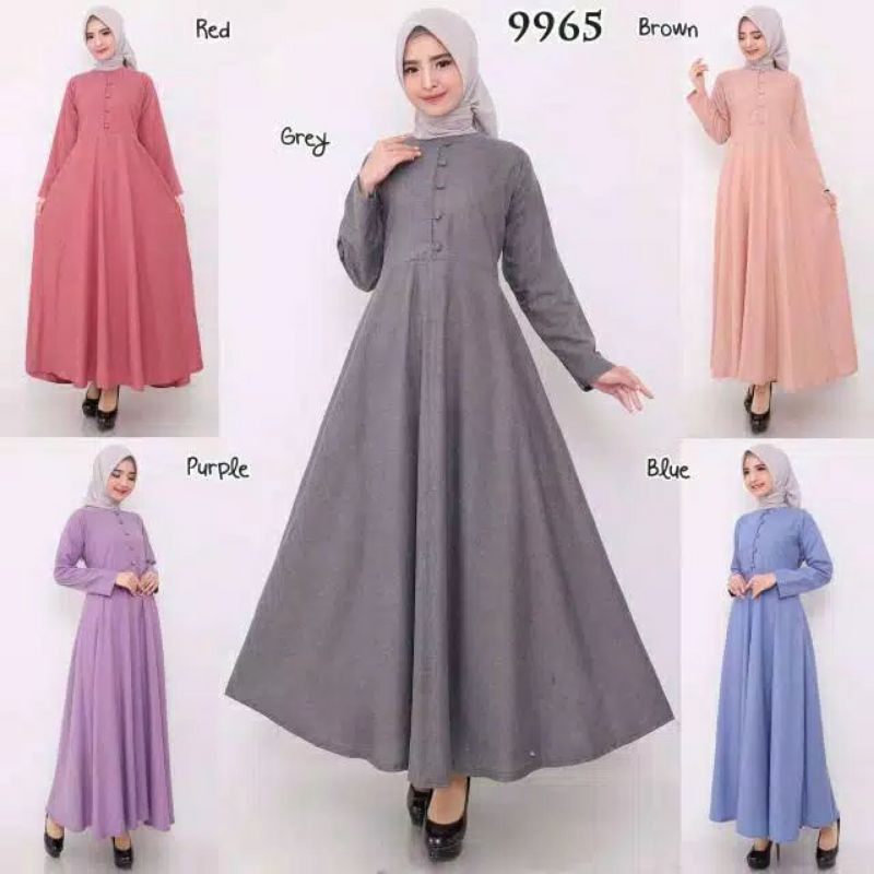 Gamis Katun Supernova Baju Gamis Muslimah Termurah Gamis Simple