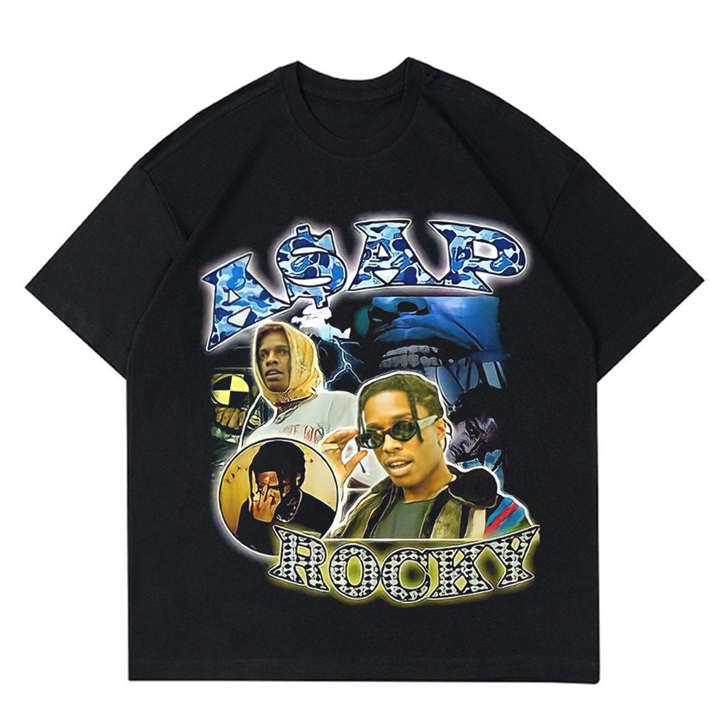KAOS VINTAGE ASAP ROCKY | T-SHIR ASAP ROCKY VINTAGE | BAJU OVERSIZED ASAP ROCKY