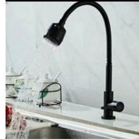 Paket komplit kitchen sink hitam 6045 / Paket komplit sink 6045 kran flexible hitam