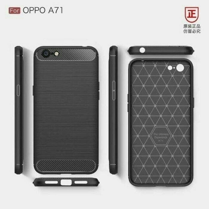 OPPO A37 NEO 9 A83 A71 Silicon Carbon Slim Fit Soft Case Premium