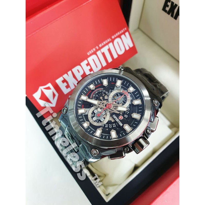 jam tangan pria expedition E 6793 M Hitam