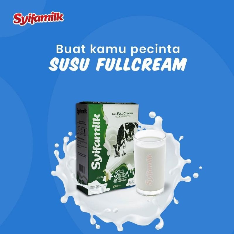

Susu Penggemuk Badan Dan Vitamin Penggemuk Badan Susu Syifamilk Full Cream 550gr