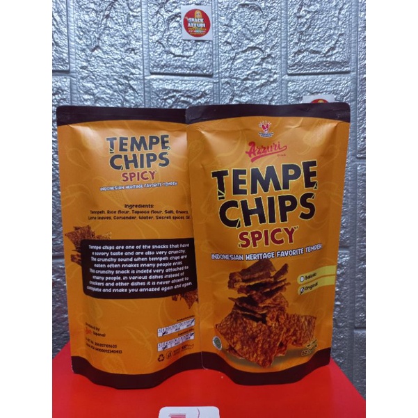 

azzuri keripik tempe spicy 80 gram