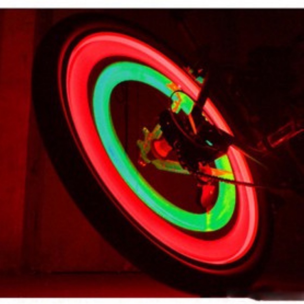 LAMPU BAN SEPEDA PELANGI Variasi Jari-Jari Anti Air Colorful LED Bicycle Wheel Light