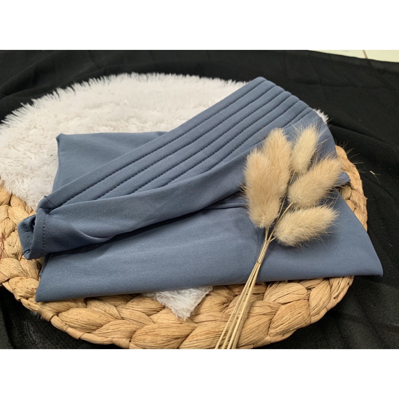 40+ Warna Jilbab Sport Murah /Jilbab Lycra Instan Jokowi / Bergo Sport-denim