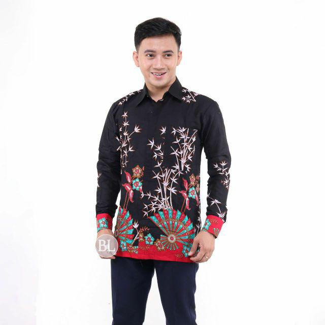 BATIK COUPLE KELUARGA sania ruffle ori ndoro jowi dnt motif KIPAS-KEMEJA