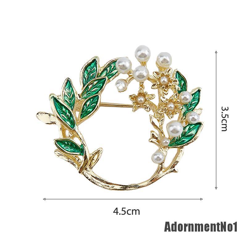 (Adornmentno1) Bros Pin Enamel Alloy Desain Simple Aksesoris Wanita