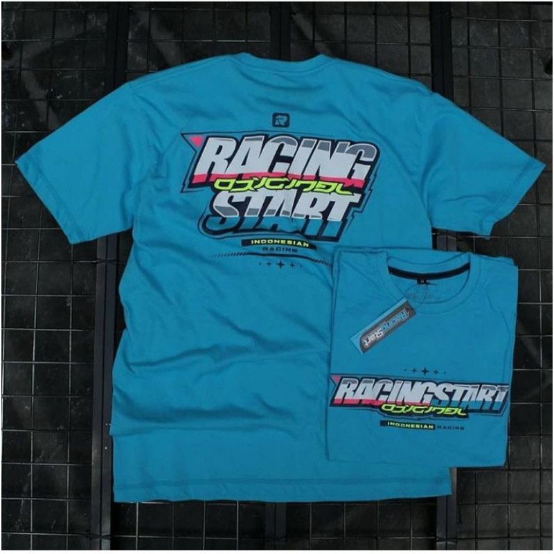 t-shirt kaos racing start original