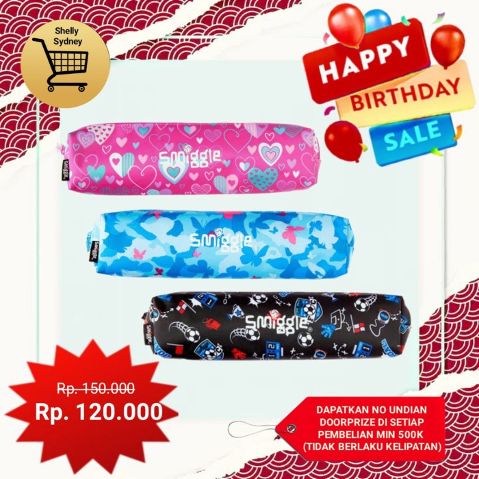 

Jualan Smiggle Pencil Case Giggle Long - Smiggle Tempat Pencil Terbatas