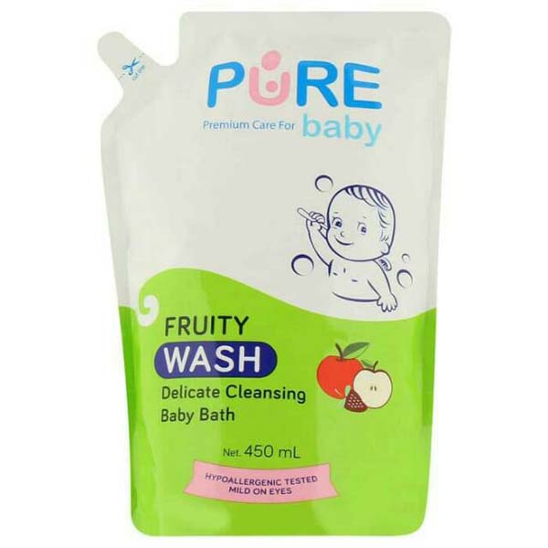 Pure bb Wash Fruity Freshy Refill 450ml Pure Baby_Cerianti